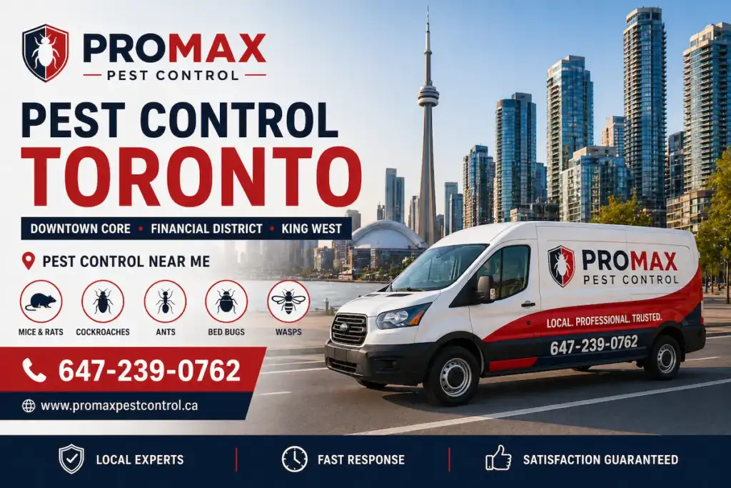 Promax Pest Control professional exterminator service in North York Toronto